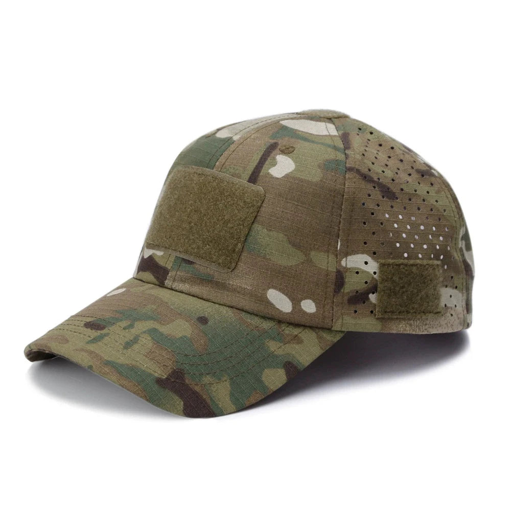 New Camouflage  Breathable Sunscreen Hat Outdoor Sports