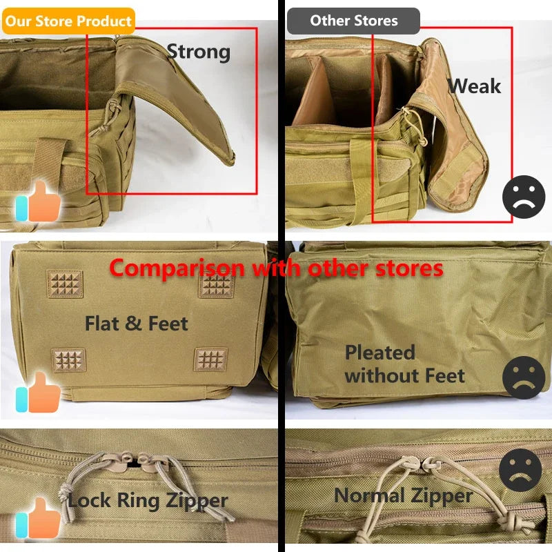 Range Bag Nylon Molle System Outdoor Hunting  for Gun Case Pistol Tools