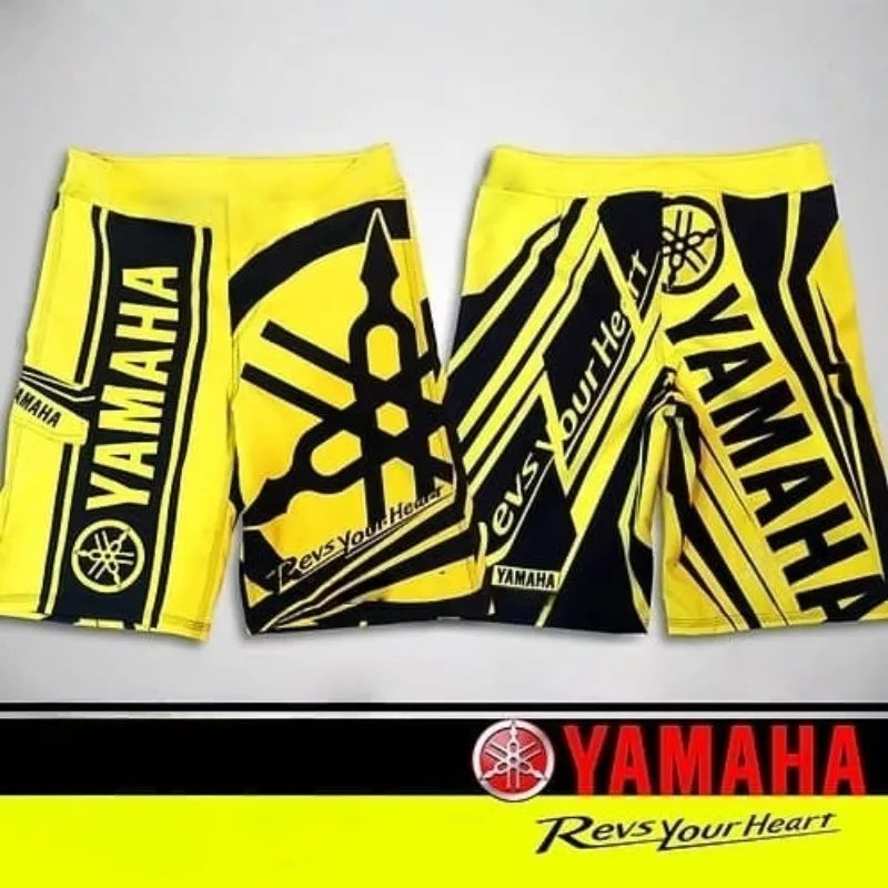 Hot Selling Yamaha Fashion Trend: Street Shorts for Men and Women in 2026 Riding Clothes