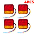 12V 20LED Tail Light 1-4pcs - Waterproof Durable Rear Turn Signal & Warning Lamp, Universal for Truck Trailer RV Boat Car