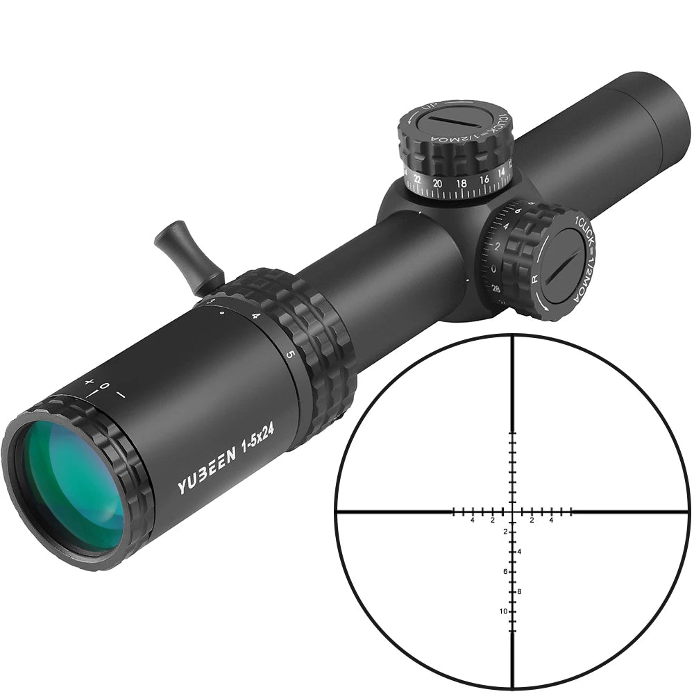 1-5x24 SFP LPVO Hunting Scope Tactical Optics Scope w/light