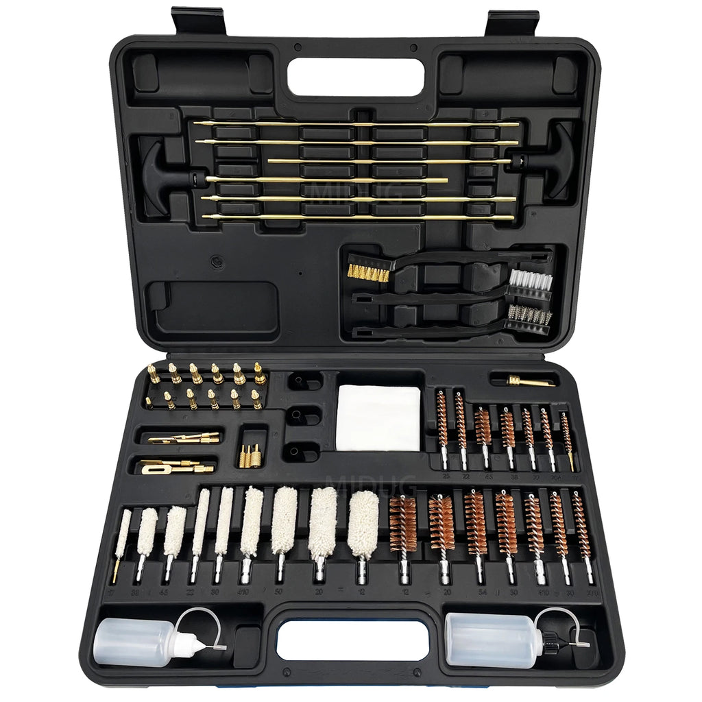 All New Item ! Universal Gun Cleaning Kit Professional Cleaning Tactical Rifle or Pistol