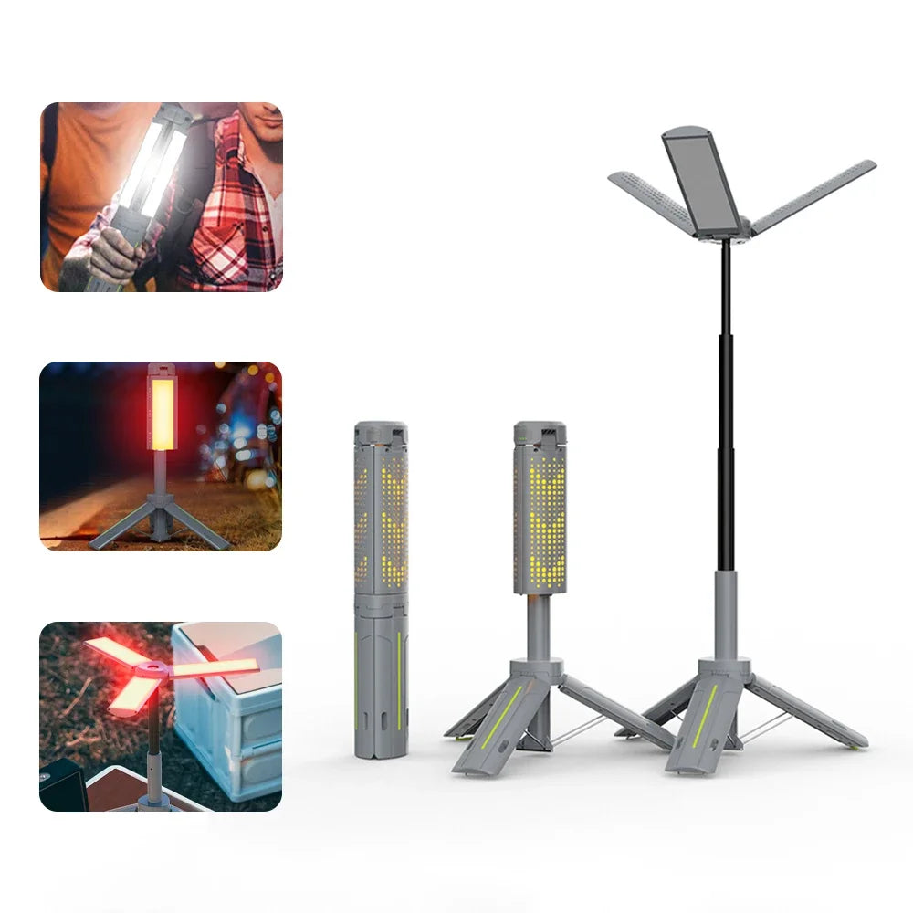 8000mAh Rechargeable Outdoor Portable Telescopic Hunters LED Light