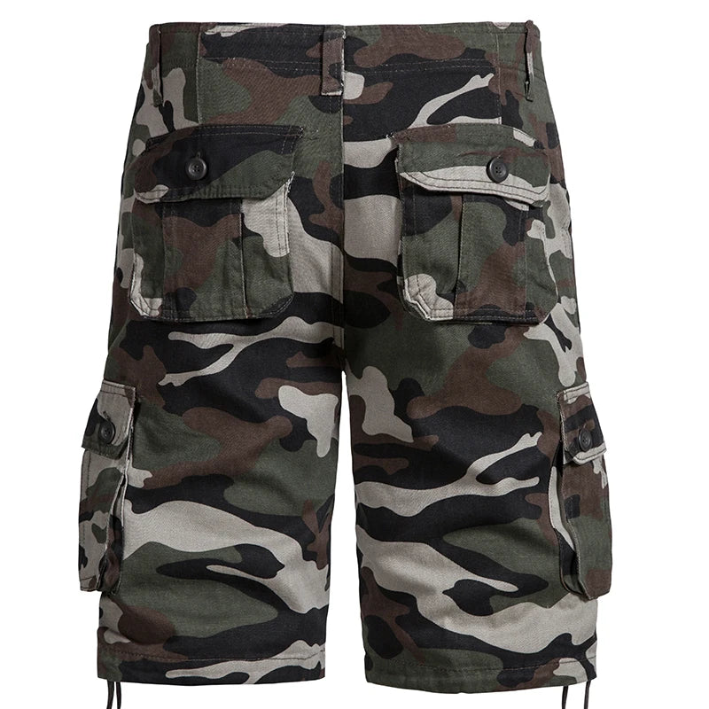 Men's  Shorts Summer Casual Half Pants Camouflage up to 44 waist