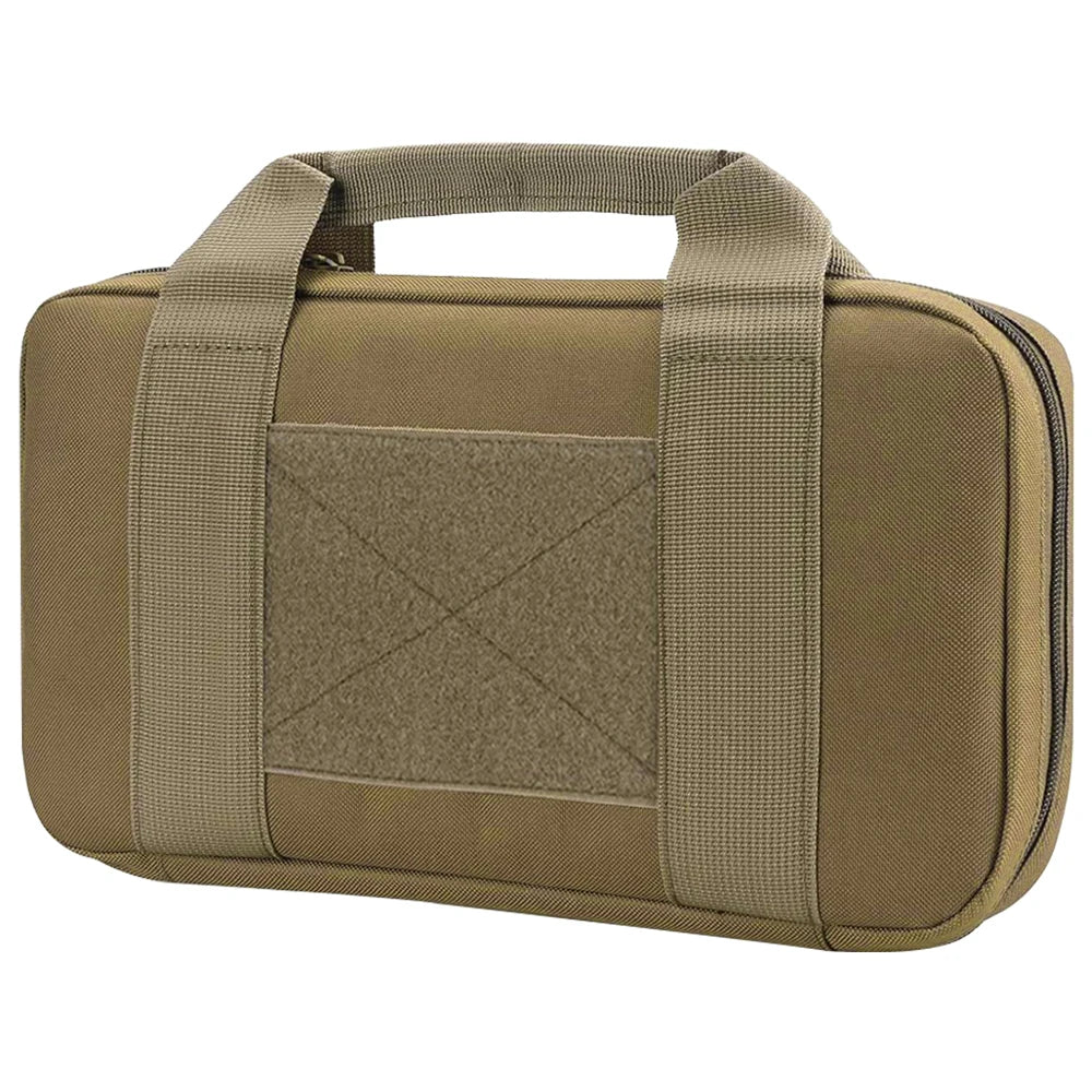 #1 Pistol Bag Concealed Carry Case Handgun Pouch with Magazine Storage Slot Pistol Accessories
