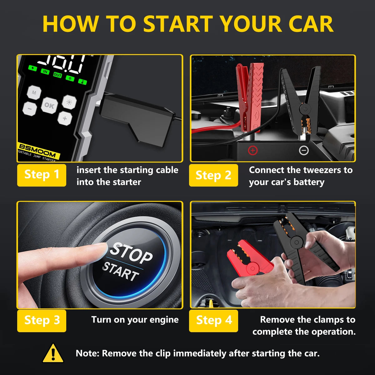 7000A Car Jump Starter with Air Compressor Battery Booster 12V Power Bank with LED Flashlight,with Voltage Display