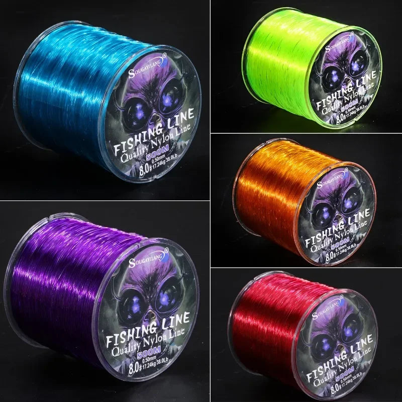 The Outlaw Drag Nylon Fishing Line  7-38 LB Nylon Line The Monster Pull Line