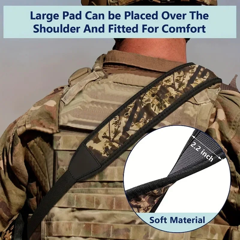 Gunslinger/2-Point Harness with Swivels / Length Nylon Adjustable Shoulder