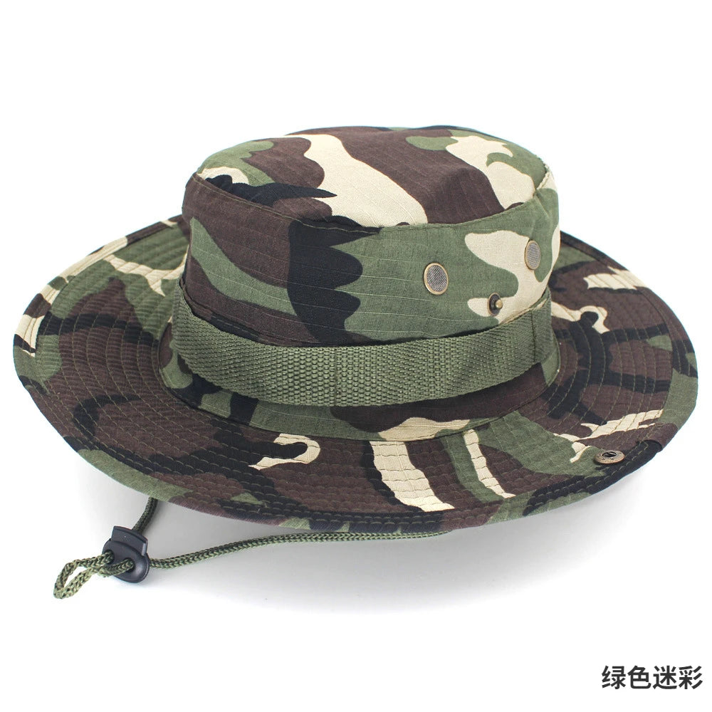New Backup -collapsing Boonie Men Outdoor Sports Sun Hats