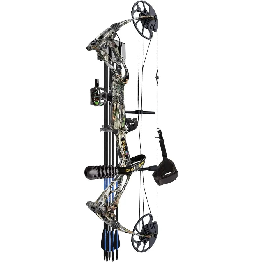 Timberline Special ! X8 RTH Compound Bow Package for Adults and Teens 18-31 Draw Length 070 Lbs Draw Weight up to IBO 310 fps N