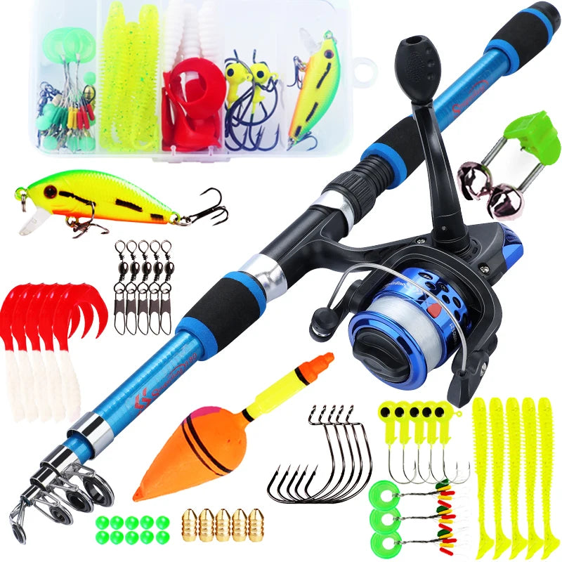 Timberline Special/// Fishing Rod and Reel Combo1.8M Telescopic Rod wi – timberlinesportingco
