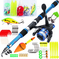 Timberline Special/// Fishing Rod and Reel Combo1.8M Telescopic Rod with Reel Max Drag Full Fishing Kit