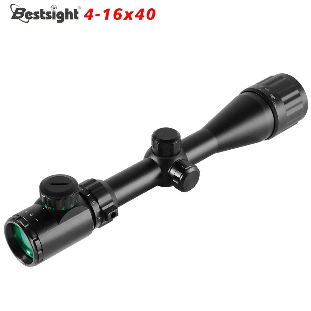 4-16X40 AOE Optics Scope Red&Green Dot Illuminated Sight Scope Hunting Budget Gear Scope