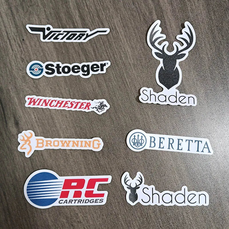 3Pcs Brand Logo Decals/ Vinyl Matte Sticker Used for Car Laptops Mobile Phone Toolbox DIY Men&Women