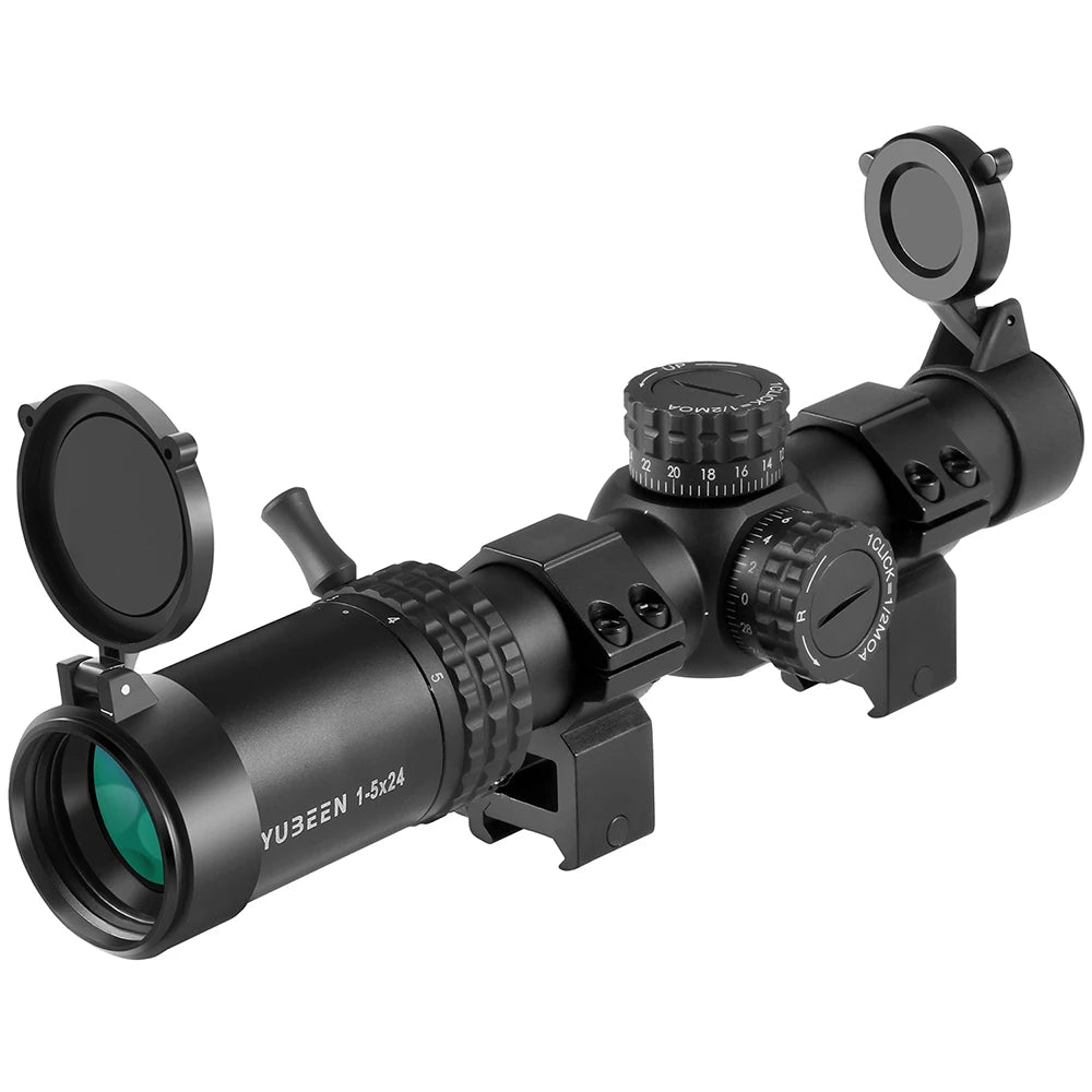 1-5x24 SFP LPVO Hunting Scope Tactical Optics Scope w/light