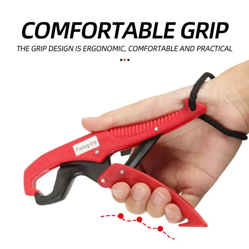 Timberline Proud New Durable/Function Lip Grip With Adjustable Rope Fishing Pliers