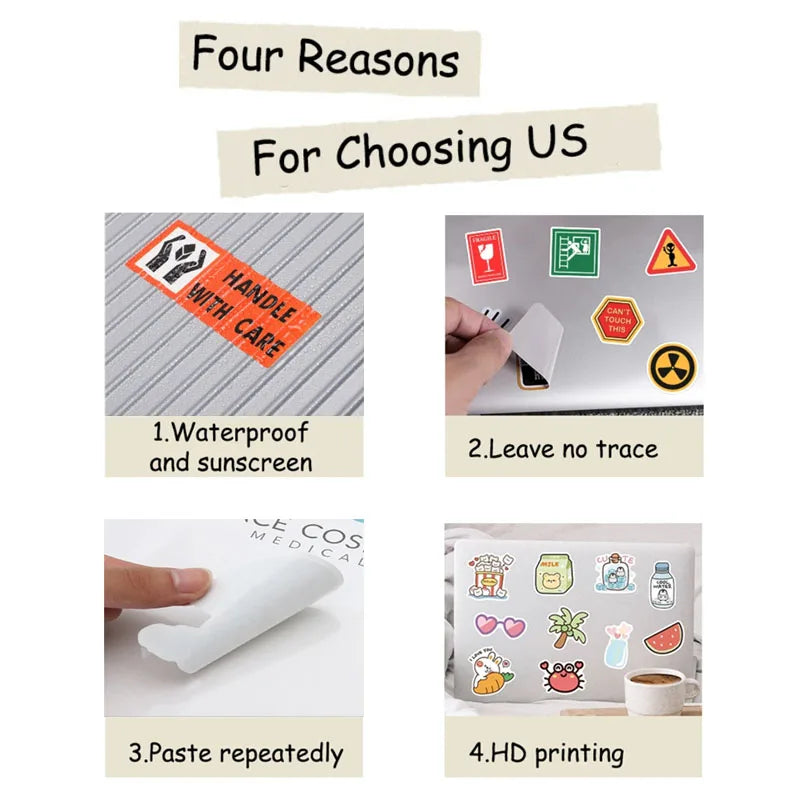 3Pcs Brand Logo Decals/ Vinyl Matte Sticker Used for Car Laptops Mobile Phone Toolbox DIY Men&Women