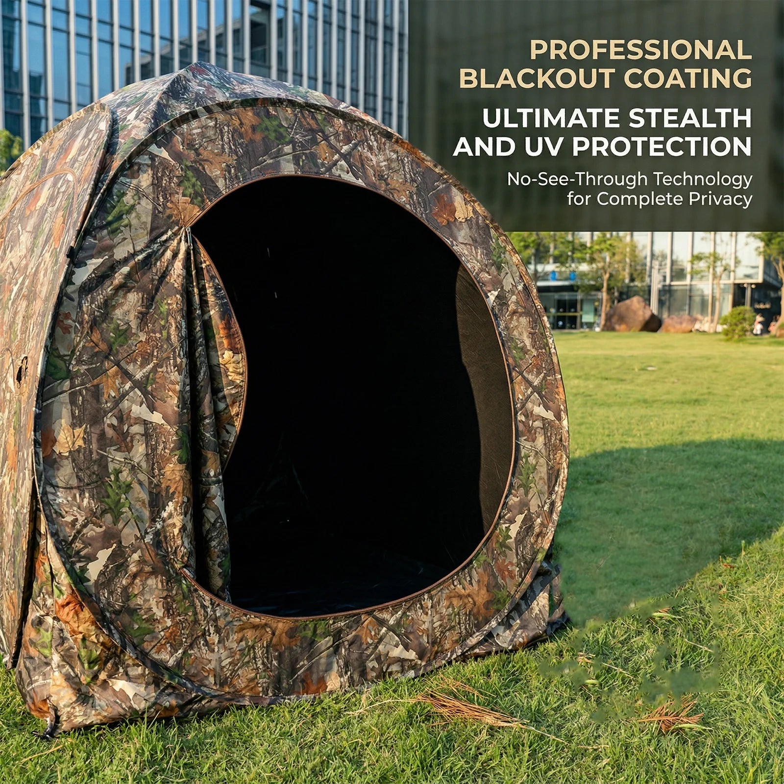 Secret Spot Hunting Blind /Easy Setup And Storage Outdoor Camo Blind