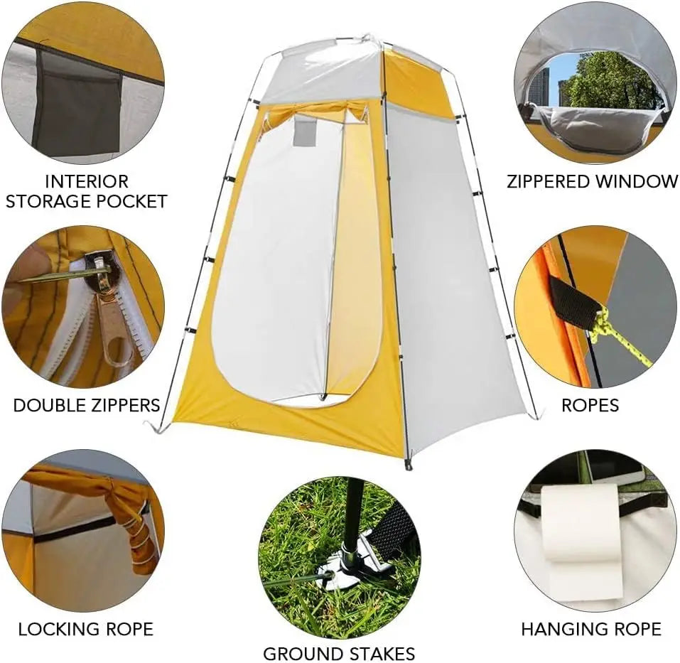 Portable Changing Room / Shower Tent /Toilet /Quick Set Up Privacy Tent,